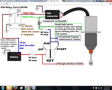 No voltage to my fuel shutoff solenoid 